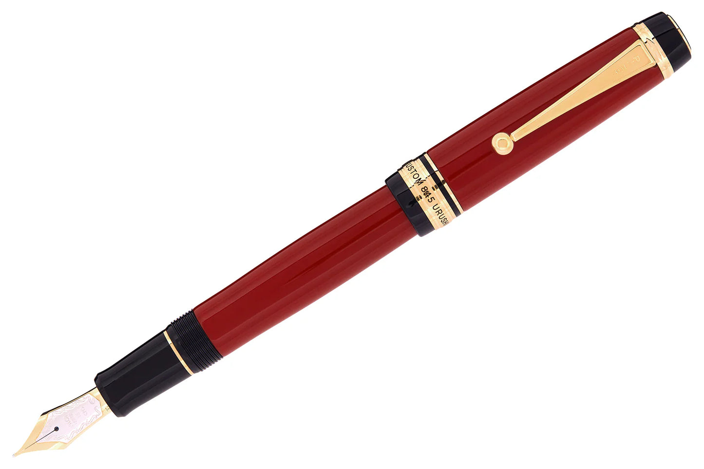 Pilot Custom 845 Vermilion Urushi Fountain Pen Fine Nib