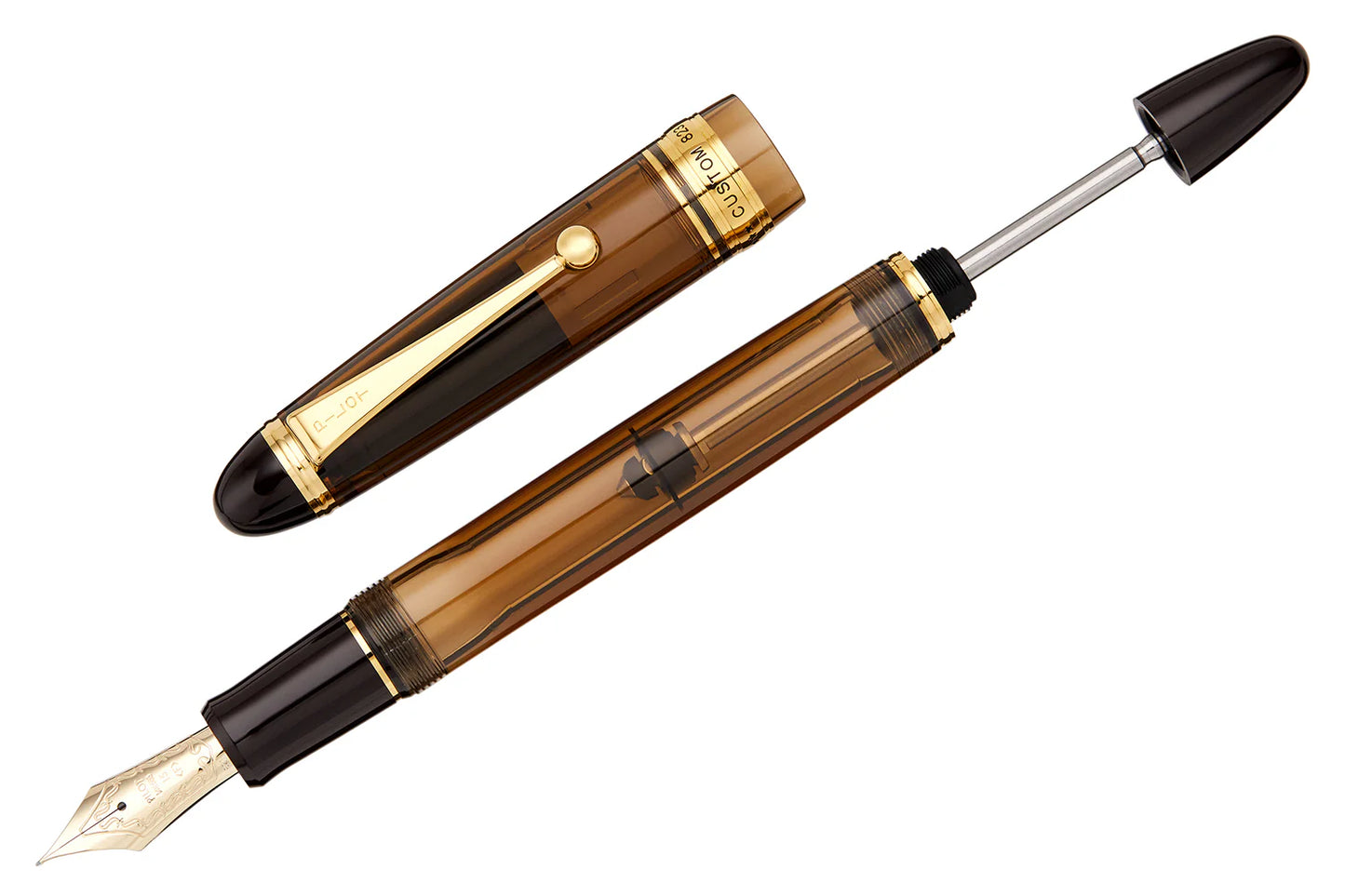 Pilot Custom 823 Amber Fountain Pen