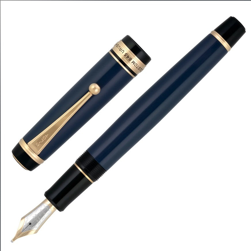 Pilot Custom 845 Urushi Prussian Blue Fountain Pen 18K Nib