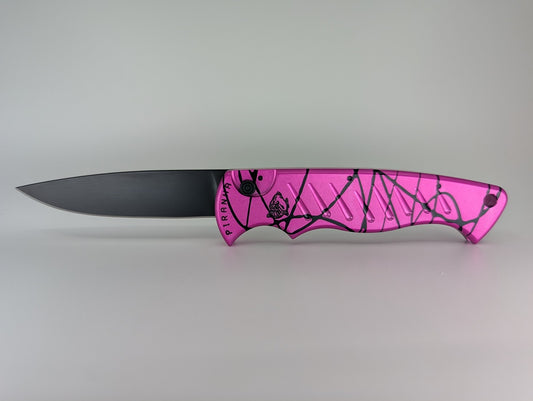 Piranha-Pink-Auto-Folding-Knife-Main