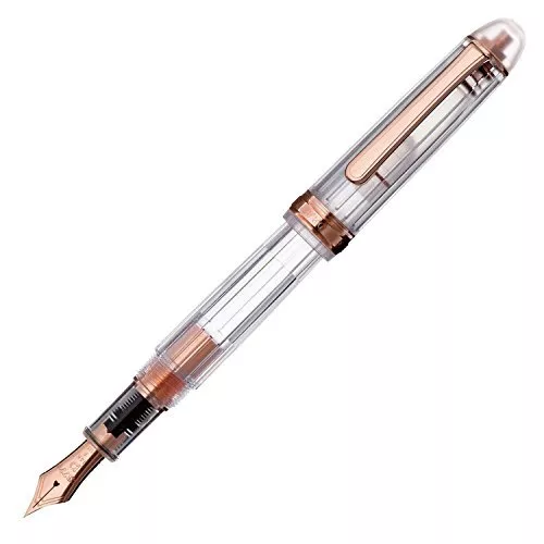 Platinum 3776 Century Fountain Pen - Nice - Rose Gold Trim - 14k Fine