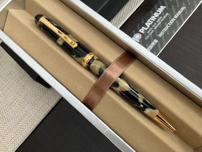 Platinum 3776 Century Limited Edition Celluloid "Stone" Ballpoint Pen