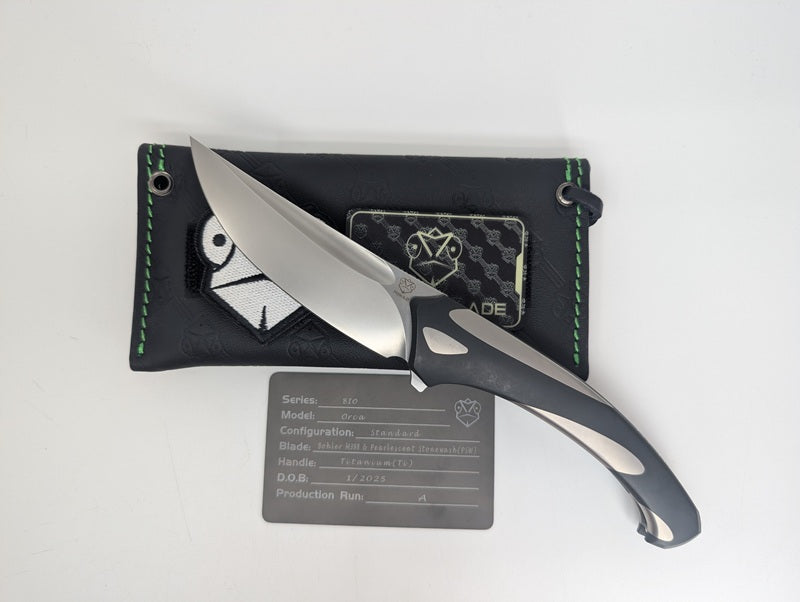 *Consignment* Poikilo Blades Orca Liner Lock Folding Knife