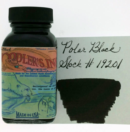 19201 Noodler's Polar Black 3 oz.