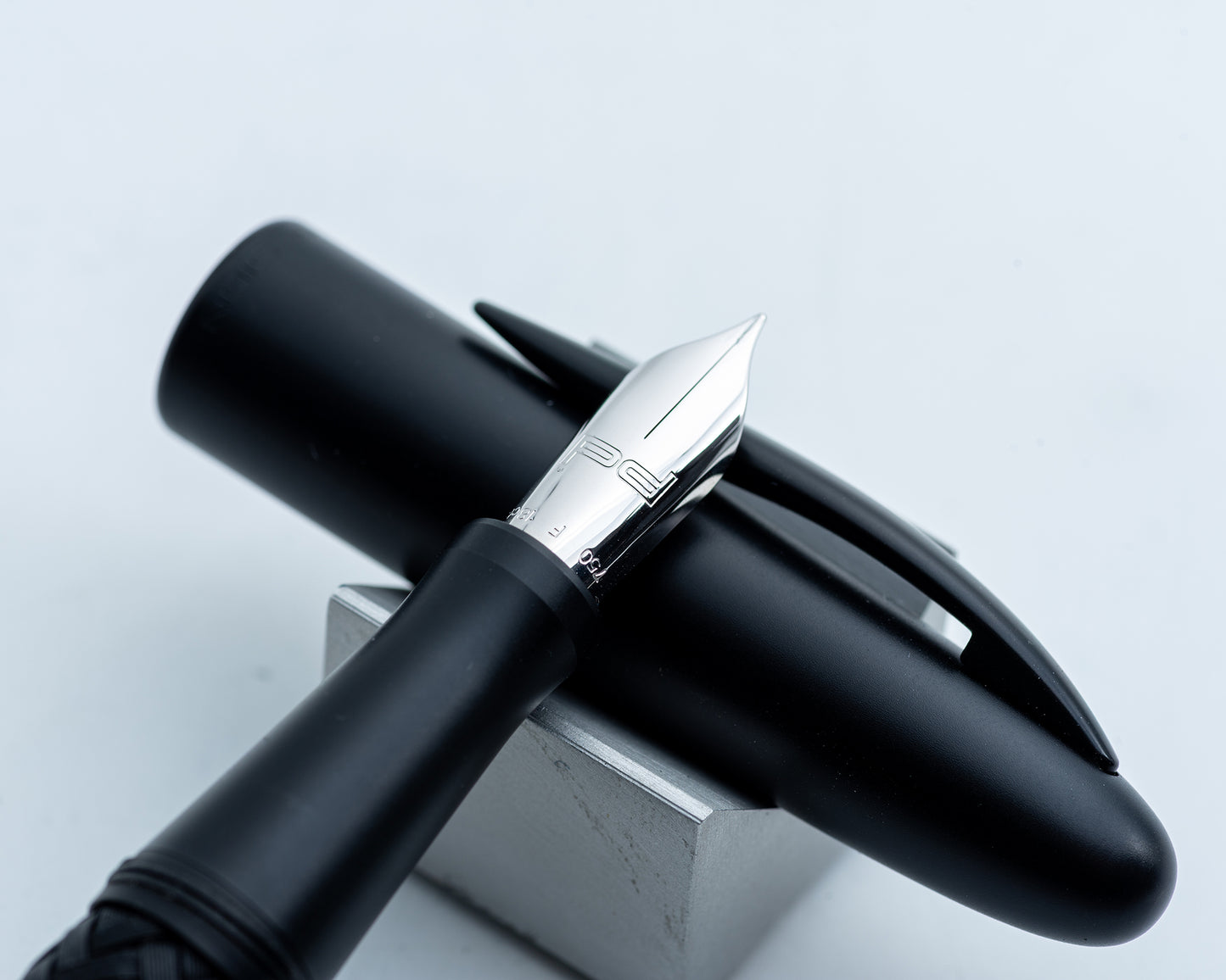 *Consignment* Porsche Design/Faber-Castell Tec Flex Black Oxide Fountain Pen Fine