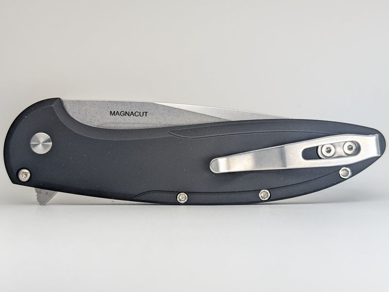 Protech Cambria 2 TechnoCarbo Red / Pearl Buttonlock Folding Knife