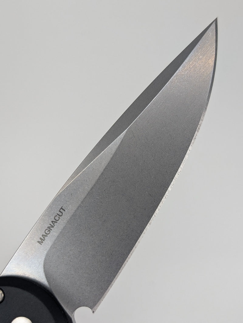 Protech Cambria 2 TechnoCarbo Red / Pearl Buttonlock Folding Knife