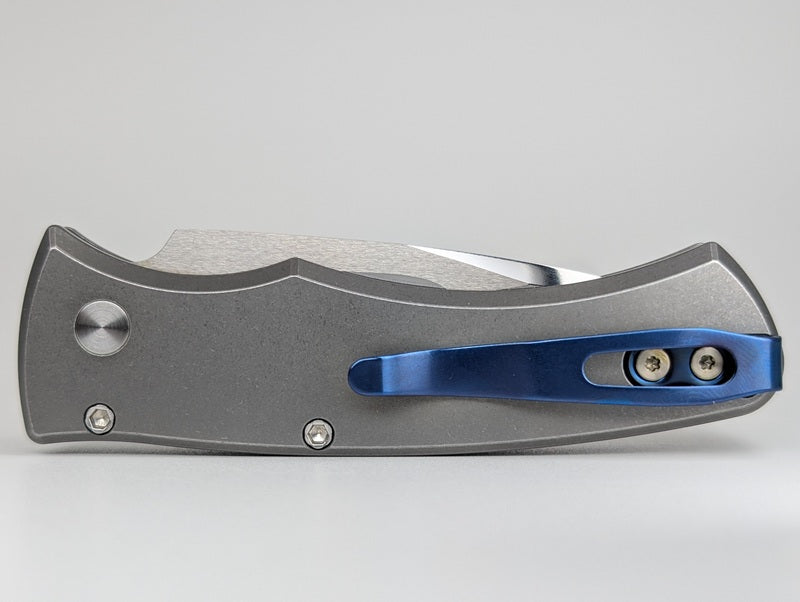 Protech Duke 2 Auto Custom 2025 Blade Atlanta 2 tone Mike Irie Compound Ground polished blade