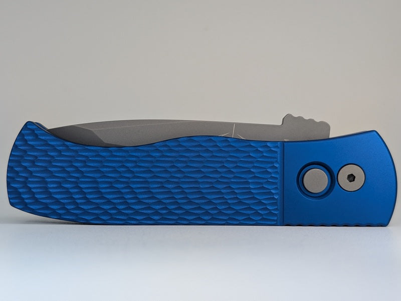 *Consignment* Protech Emerson CQC7 Blue Chisel Tanto Auto Folding Knife