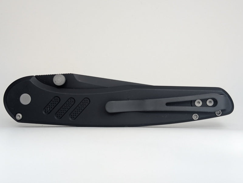 Protech x Peace Neighbor Avalon Black Thumbstud DLC Magnacut Buttonlock Folding Knife