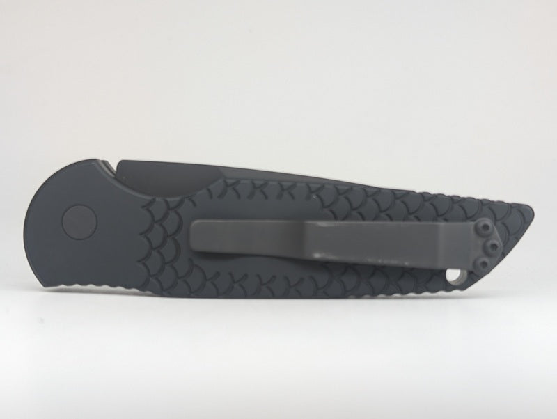 *Consignment* Protech Tactical Response 3 Operator Black Fish Scale DLC Auto Folding Knife
