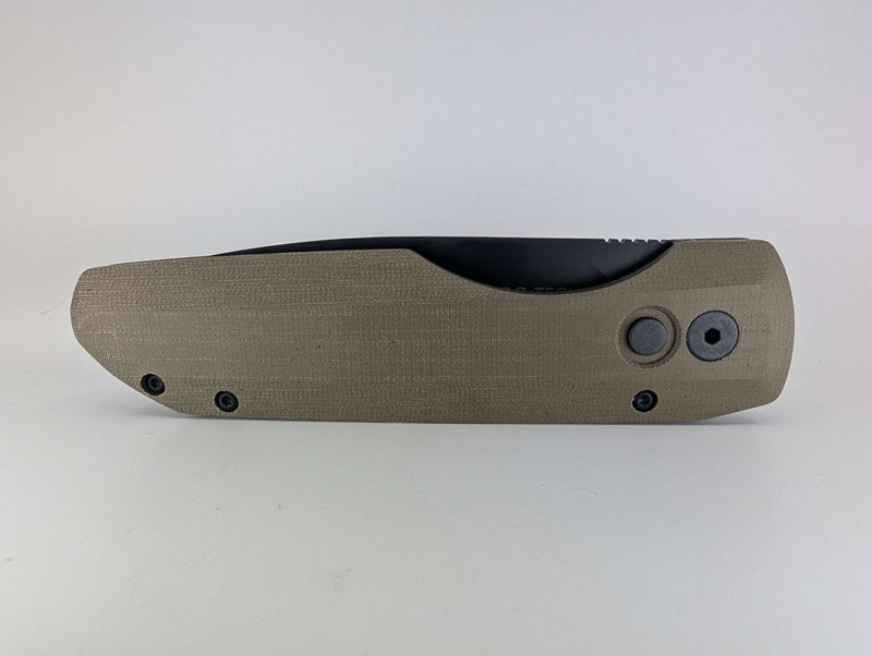 Protech Vero Synapse Green w/ Black DLC Magnacut Blade Auto Folding Knife