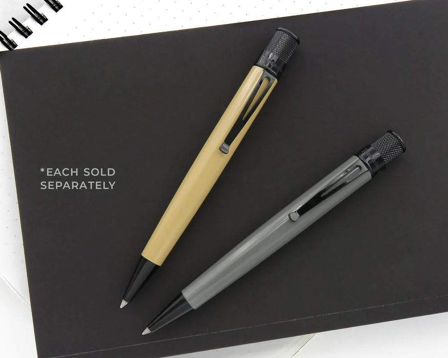 Retro 51 Tornado Stealth Nardo Gray Rollerball Pen