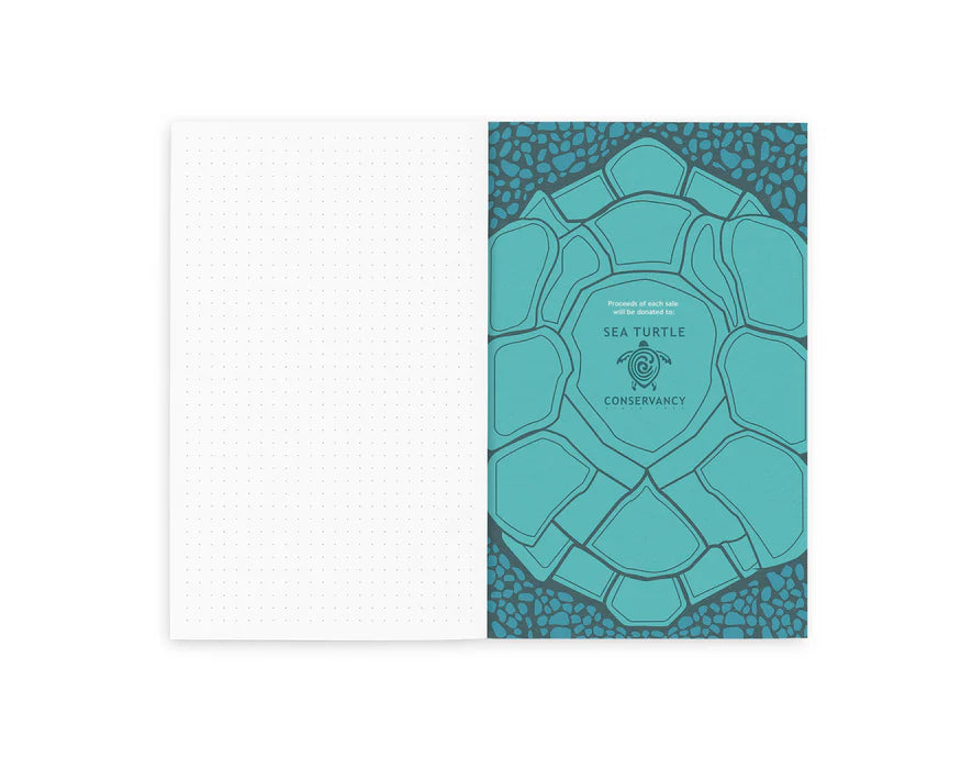 Retro 51 Denik Sea Turtle Rescue Classic Grid Dot Notebook