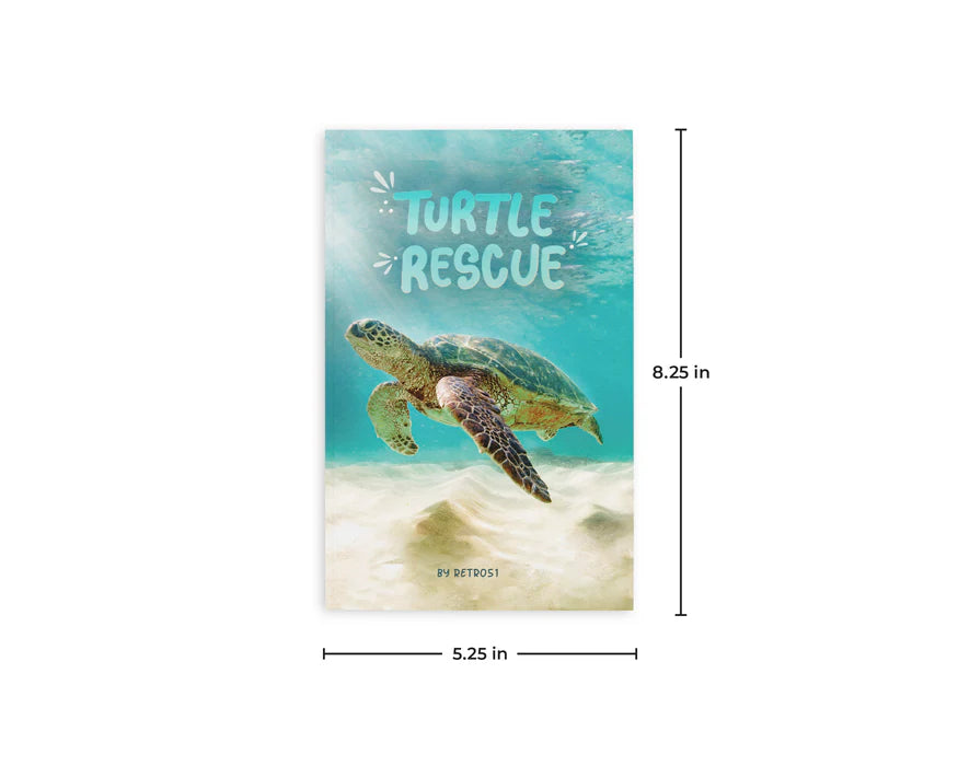 Retro 51 Denik Sea Turtle Rescue Classic Grid Dot Notebook