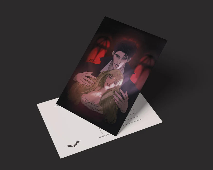 Retro 51 Dracula Post Card