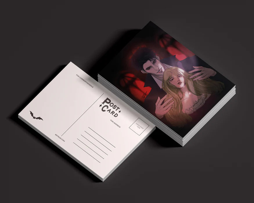 Retro 51 Dracula Post Card