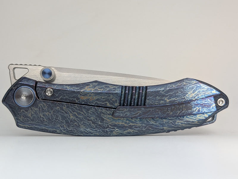 *Consignment* Remette Wild Species Titanium Frame Lock Folding Knife
