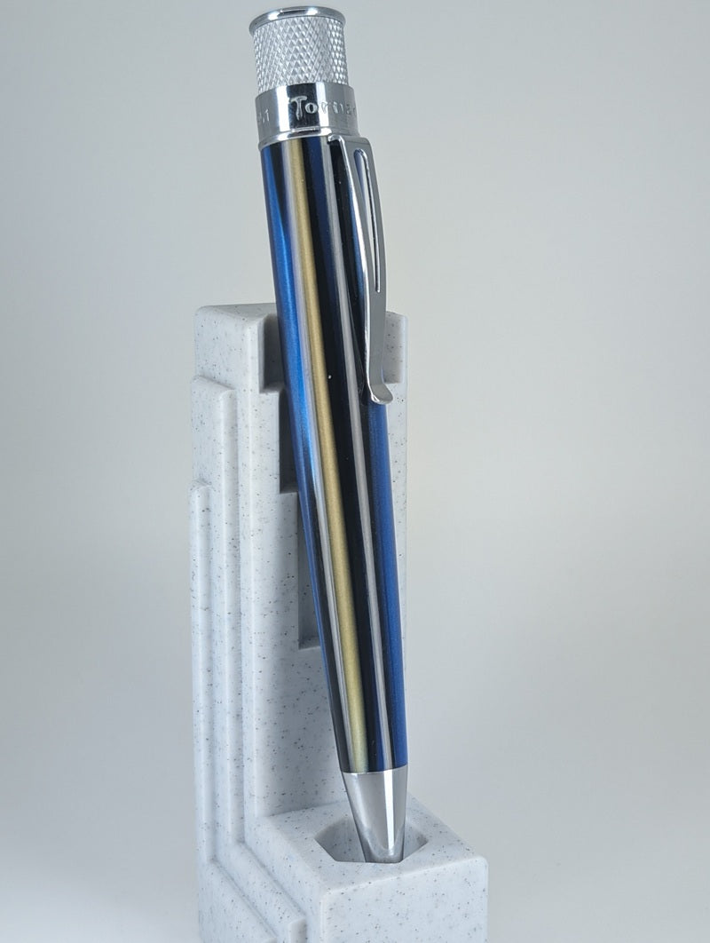 *Consignment* Retro 51 Big Shot Blue Curacao Rollerball Pen