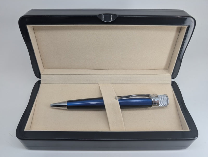 *Consignment* Retro 51 Big Shot Blue Curacao Rollerball Pen