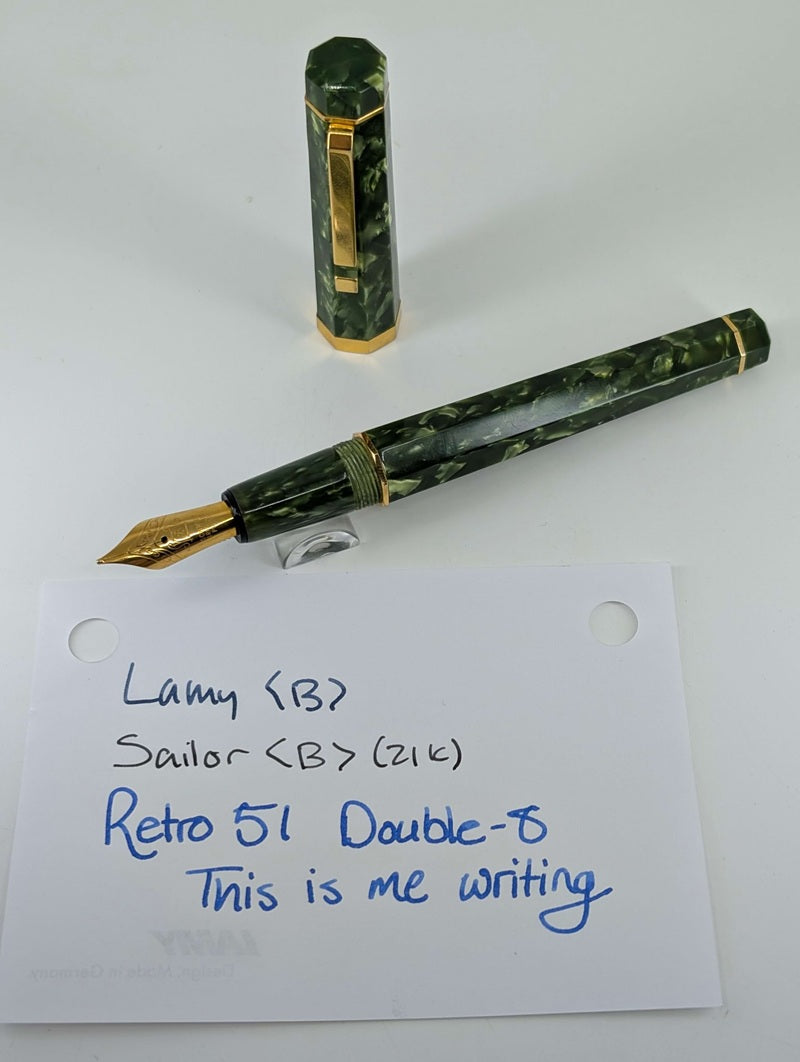 *Consignment* Vintage Retro 51 Double-Eight Fountain Pen / Ballpoint Pen Set