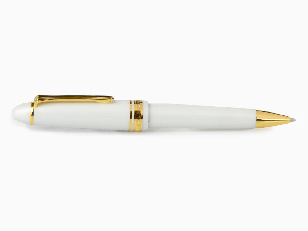 Sailor 1911L White / Gold Ballpoint Pen
