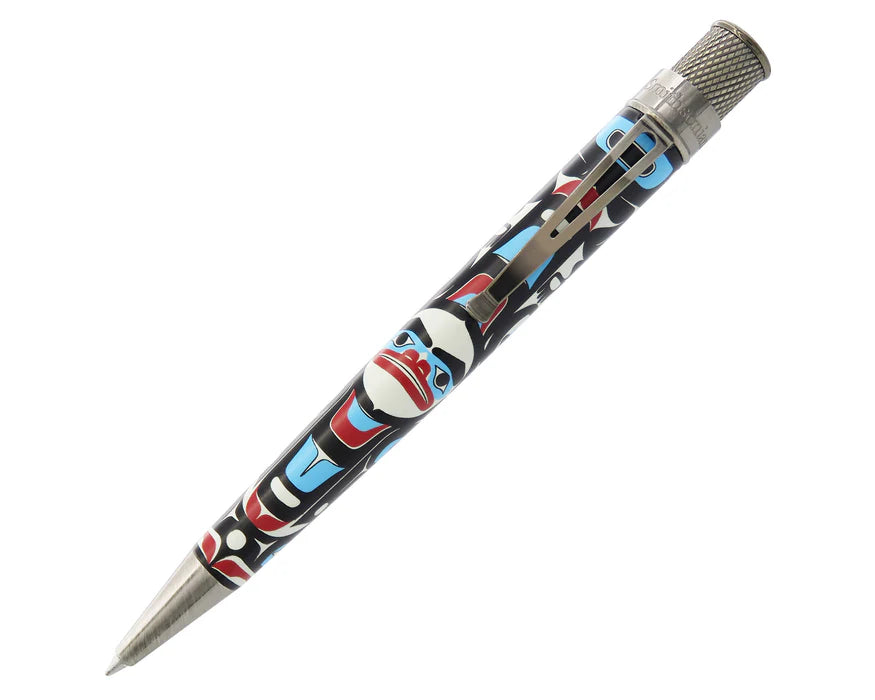 Retro 51 Smithsonian National Museum of the American Indian Raven Steals the Sun Rollerball Pen