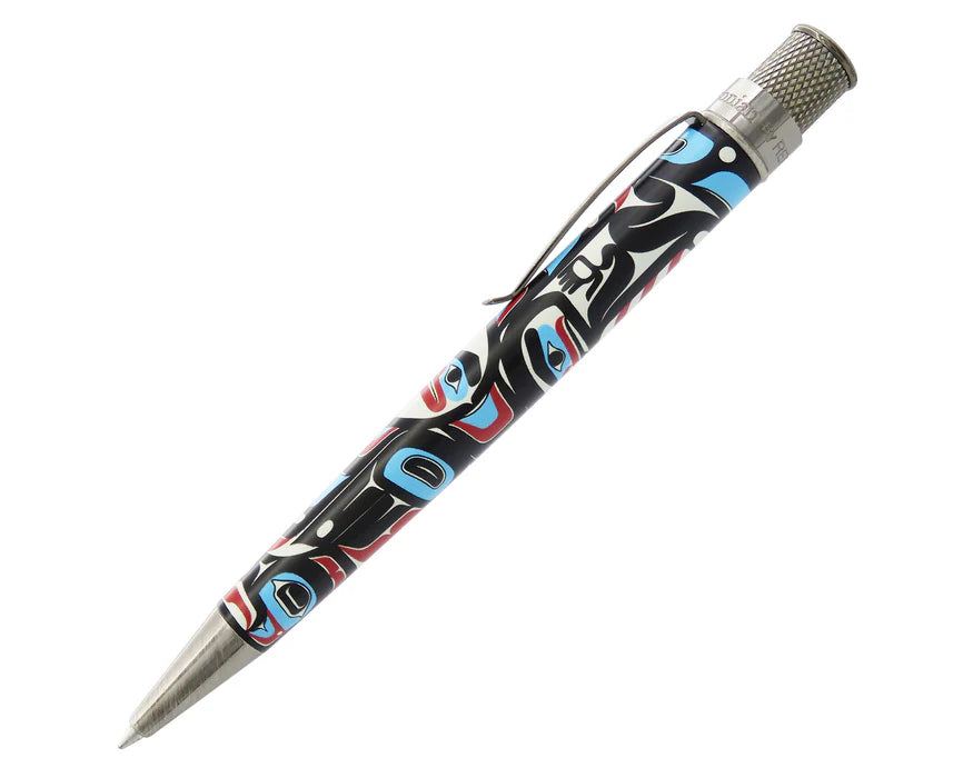 Retro 51 Smithsonian National Museum of the American Indian Raven Steals the Sun Rollerball Pen