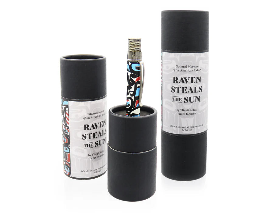 Retro 51 Smithsonian National Museum of the American Indian Raven Steals the Sun Rollerball Pen