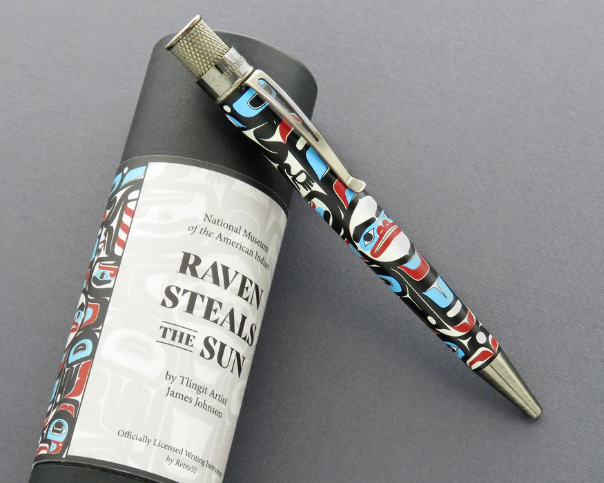 Retro 51 Smithsonian National Museum of the American Indian Raven Steals the Sun Rollerball Pen