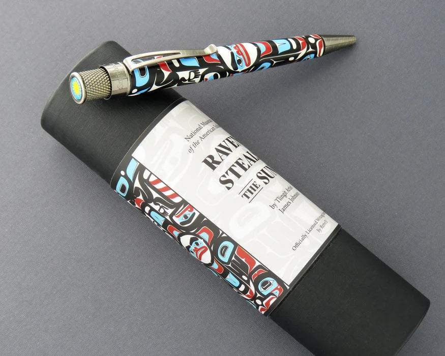 Retro 51 Smithsonian National Museum of the American Indian Raven Steals the Sun Rollerball Pen
