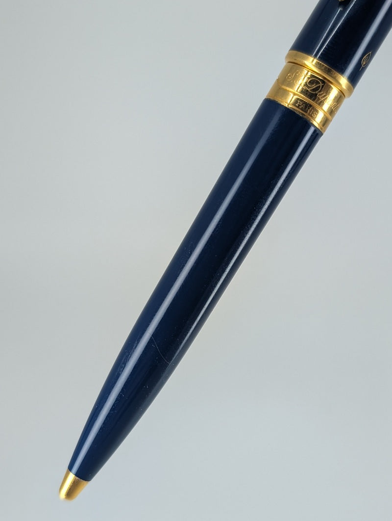*Consignment* S.T. Dupont Lacquer De China Blue Ballpoint Pen