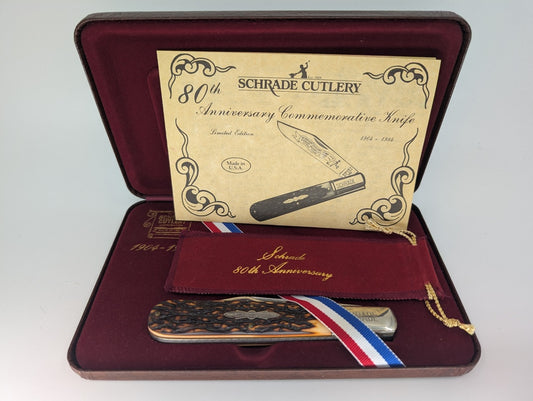 *Consignment* Schrade 80th Anniversary Commemorative Pocket Knife