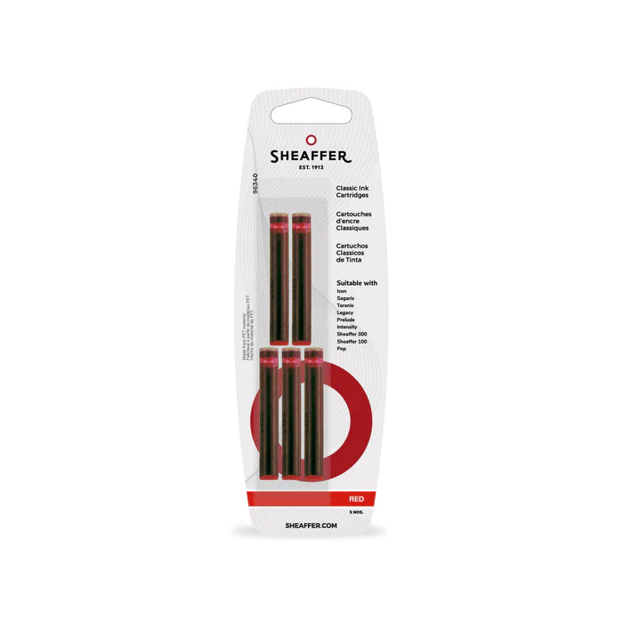 Sheaffer Classic Ink Cartridge 5 Pack