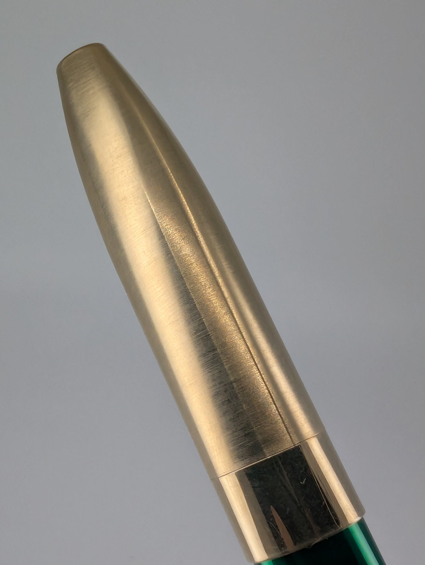 *Consignment* Sheaffer Legacy 1 Brushed Gold Green Lacquer Rollerball Pen