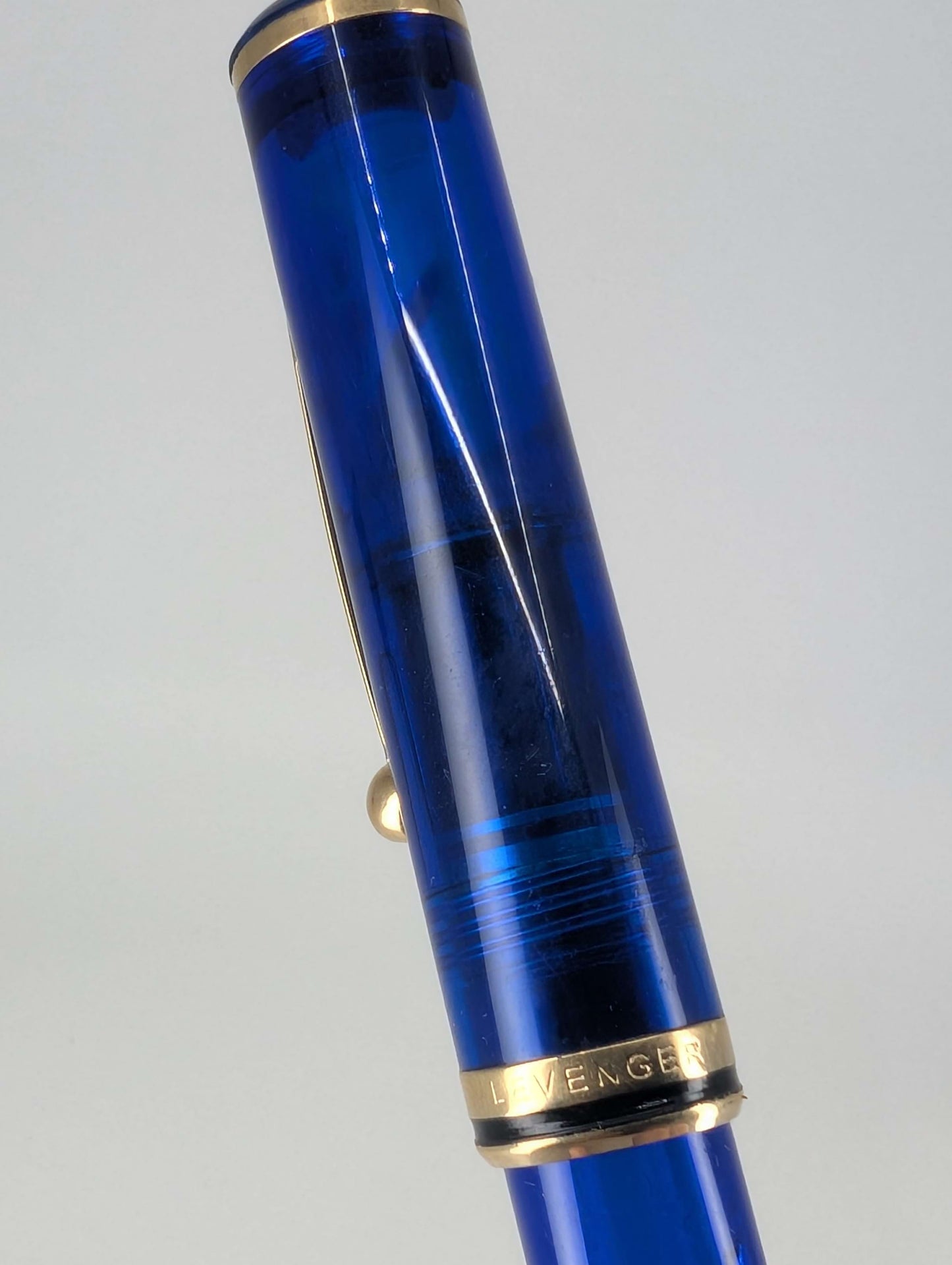 *Consignment* Sheaffer Levenger Connaissuer Mediterranean Fountain Pen 14k Gold Medium Nib
