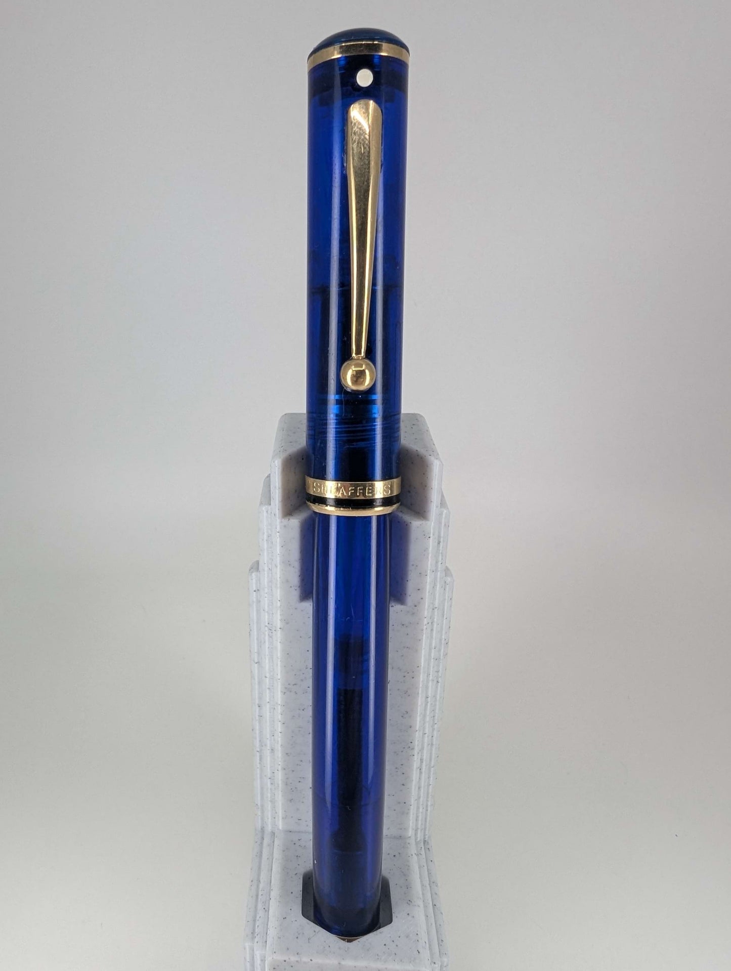 *Consignment* Sheaffer Levenger Connaissuer Mediterranean Fountain Pen 14k Gold Medium Nib