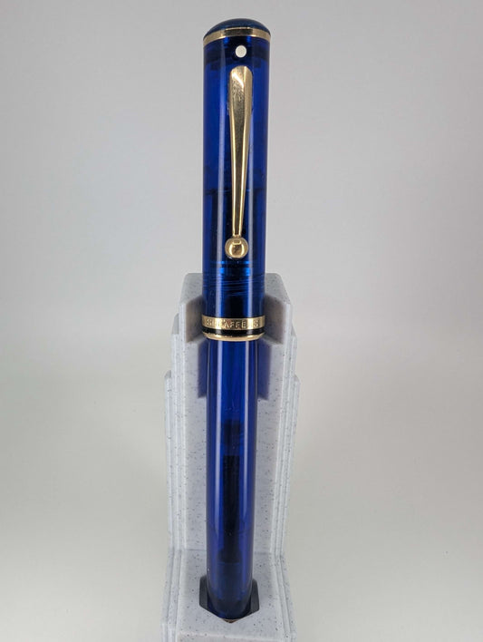 *Consignment* Sheaffer Levenger Connaissuer Mediterranean Fountain Pen 14k Gold Medium Nib