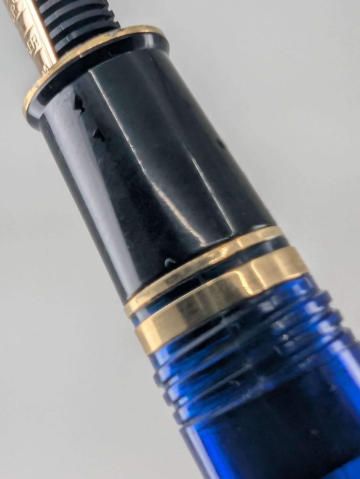 *Consignment* Sheaffer Levenger Connaissuer Mediterranean Fountain Pen 14k Gold Medium Nib
