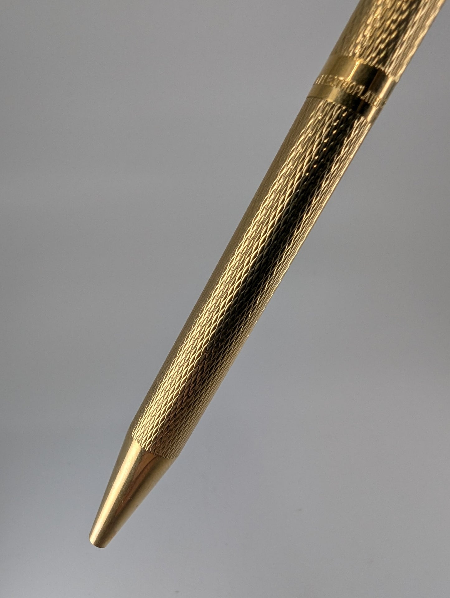 *Consignment* Sheaffer USA Electroplated Gold Ballpoint Pen / Mechanical Pencil Set