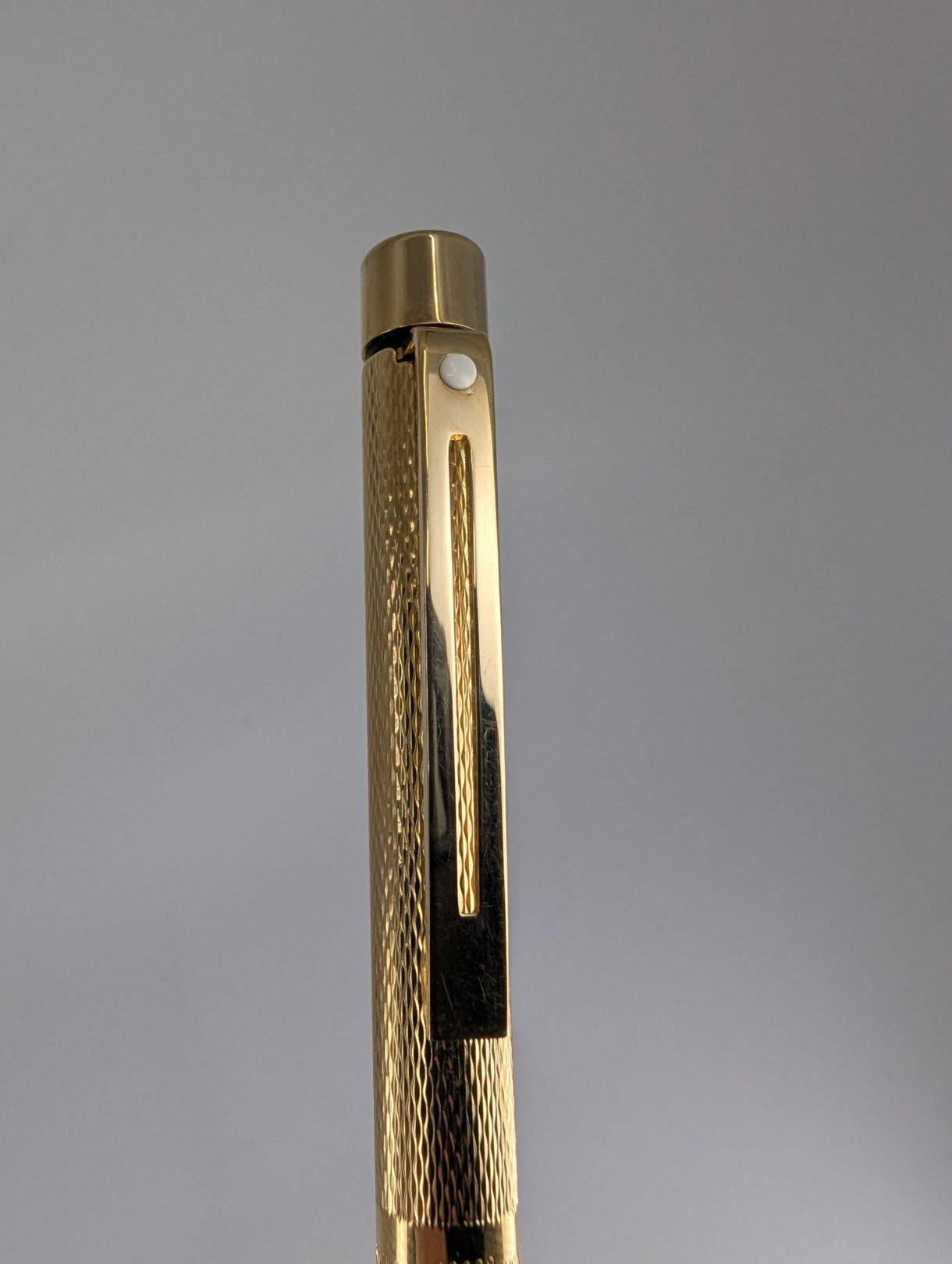 *Consignment* Sheaffer USA Electroplated Gold Ballpoint Pen / Mechanical Pencil Set