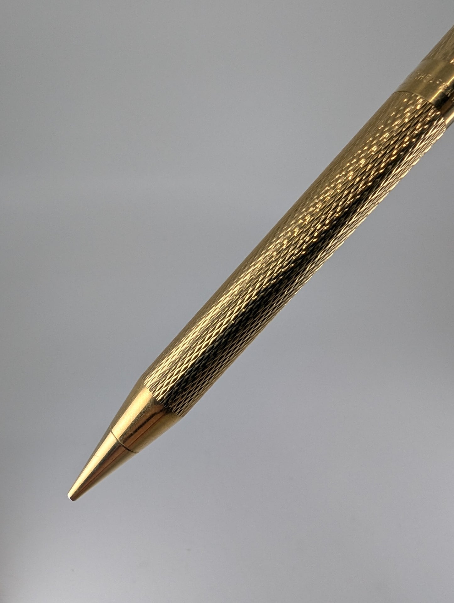 *Consignment* Sheaffer USA Electroplated Gold Ballpoint Pen / Mechanical Pencil Set