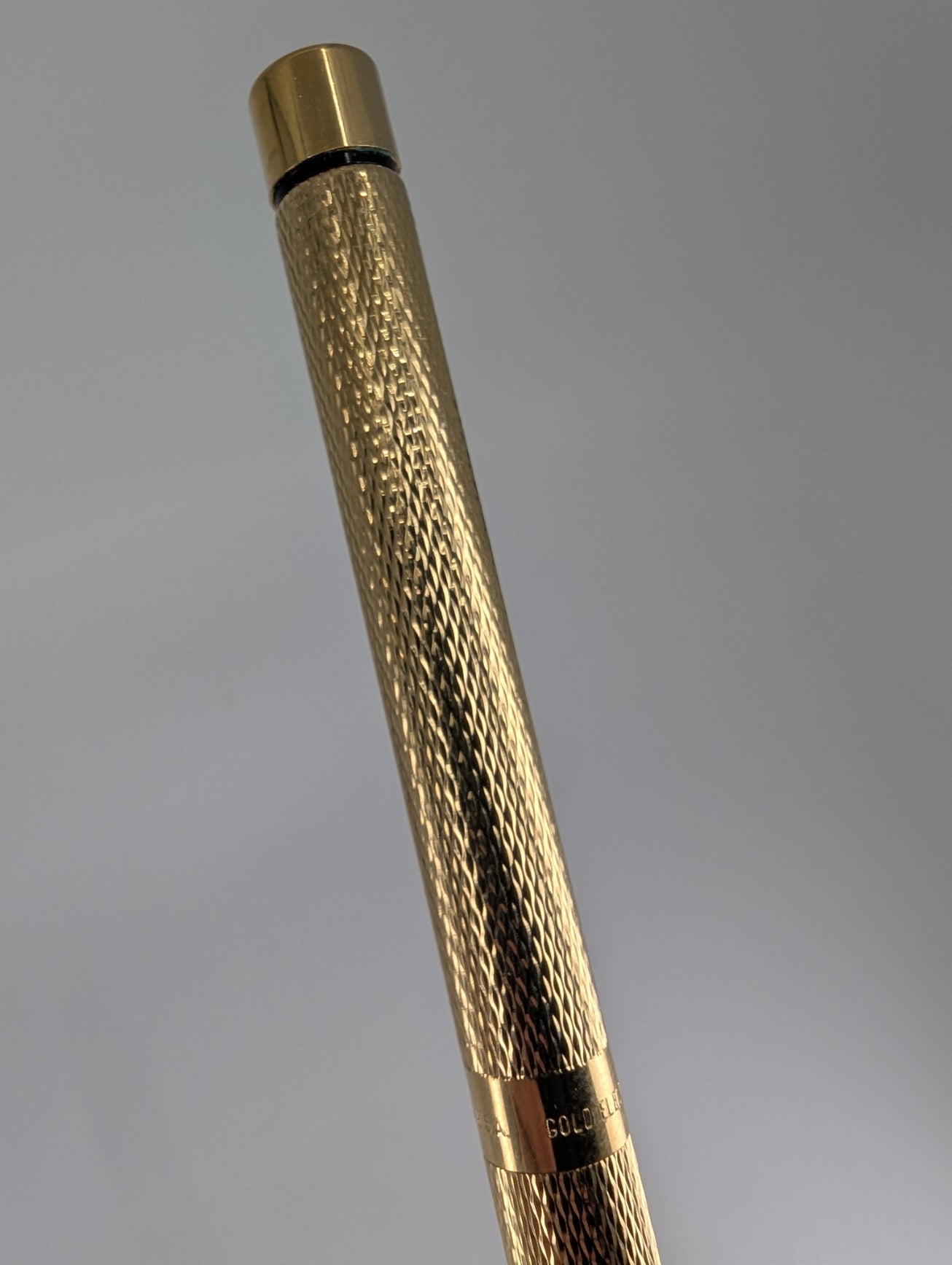 *Consignment* Sheaffer USA Electroplated Gold Ballpoint Pen / Mechanical Pencil Set