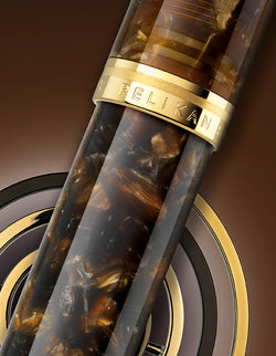 Pelikan M1000 Renaissance Fountain Pen Medium Nib