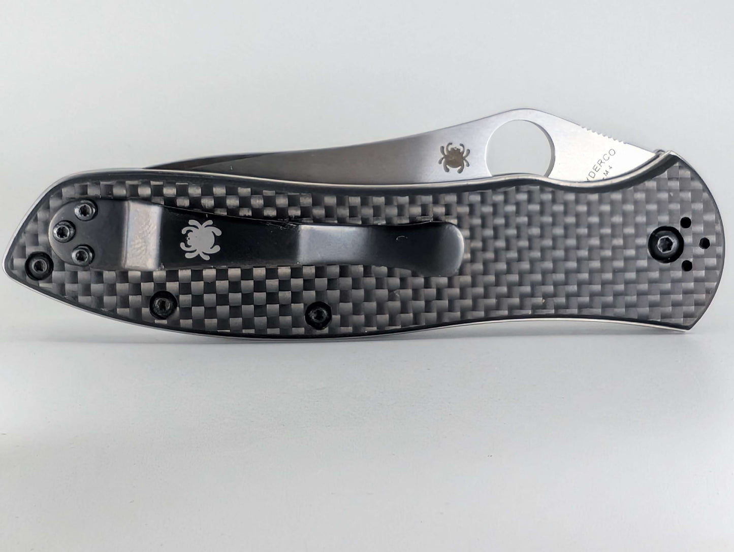 *Consignment* Spyderco Gayle Bradley Carbon Fiber Linerlock Folding Knife