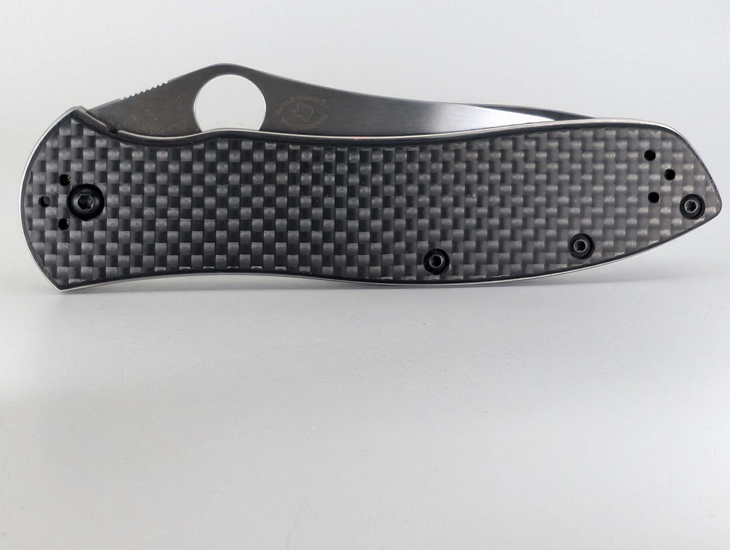 *Consignment* Spyderco Gayle Bradley Carbon Fiber Linerlock Folding Knife