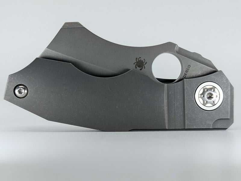 *Consignment*Spyderco Stovepipe Framelock Folding Knife