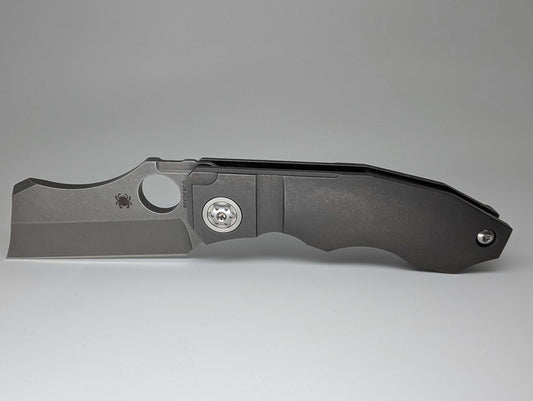 *Consignment*Spyderco Stovepipe Framelock Folding Knife