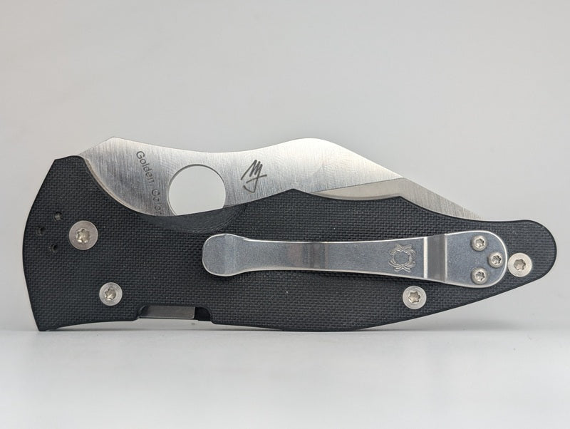 *Consignment* Spyderco Yojimbo 2 Black S30V Compression Lock Folding Knife