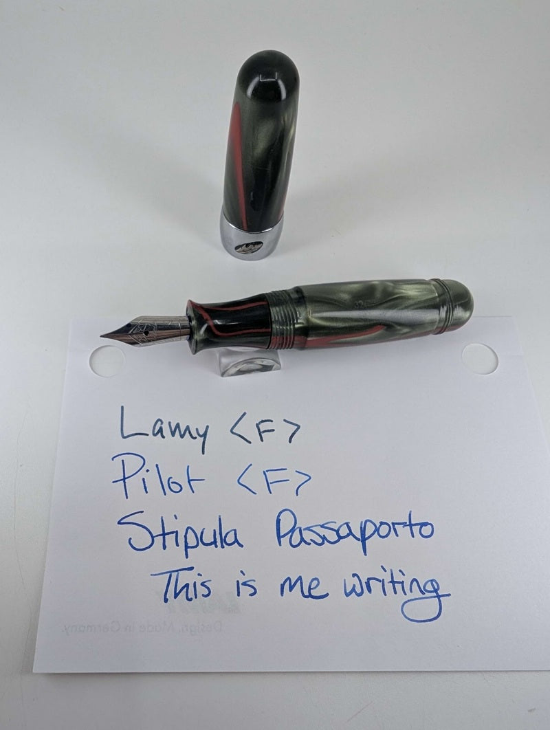 *Consignment* Stipula Passaporto Fountain Pen Steel Fine Nib